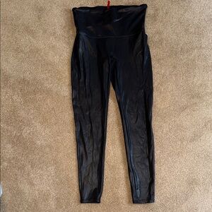 Women’s Spanx Faux leather leggings Black